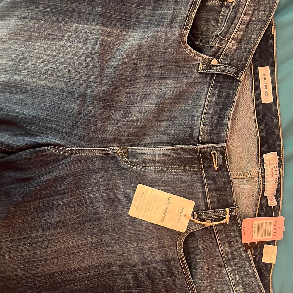 Torrid Blue Relaxed Jeans with Classic Denim Style